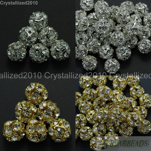 10pz strass cristallo pave - cristallo,