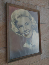 poster vintage originale DORIS DAY WARNER BROS CINEMA 1960 MANIFESTO CORNICE