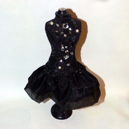Busto manichino ballerina nero