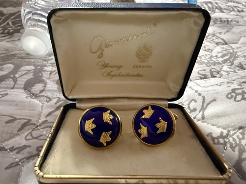 Gemelli sporrong smalto blu - gemelli,