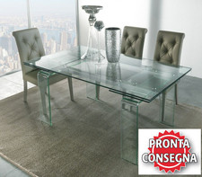 TAVOLO IN VETRO ALL