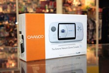 CONSOLE GPH CAANOO USED VERY RARE WHITE BOXED + 32 Gb CARD OUTSTANDING FM2 58809