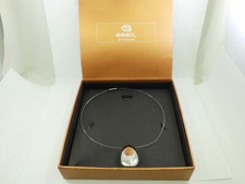 Collana BREIL Steel Stone acciaio filo rigido 311vv17