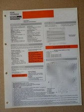 Fiche technique Renault Clio I