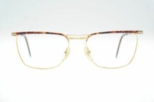Vintage Best Company Best 171 Oro Marrone Ovale Occhiali Montatura NOS