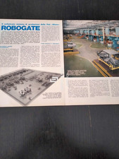 1978 SISTEMA PRODUZIONE DELLA FIAT RITMO ROBOGATE AUTO ARTICOLO VINTAGE
