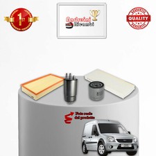KIT TAGLIANDO 4 FILTRI FORD TRANSIT CONNECT 1.8 TDCI 66KW 90CV DAL 2002 ->