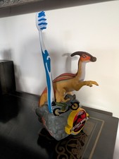 The Lost World Jurassic Park raro action figure dinosauro porta spazzolino da denti