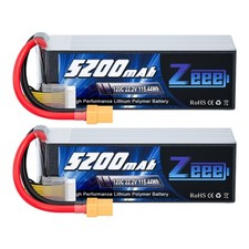 2x Zeee 22,2 V 5200 mAh XT90