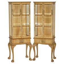 COPPIA DI VETRINE ART DECO