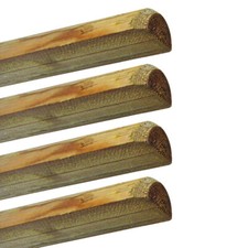 Mezzo Palo in Legno per