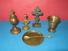 Lotto di 6 oggetti religiosi
