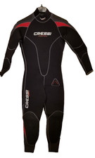 Cressi 5mm Comfort MEDIA Muta Uomo Subacquea Monosuta Schiena Foderata con Zip