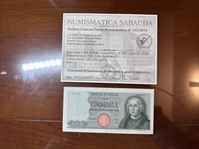 BANCONOTA LIRE 5000 COLOMBO I