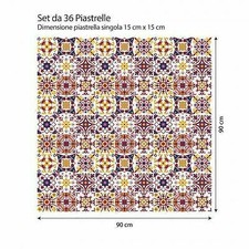 KIT  36 PZ ADESIVI PIASTRELLE