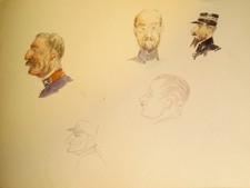 DISEGNO ACQUERELLO MILITARE