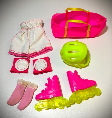 Barbie pattini rotelle borsa - a,
