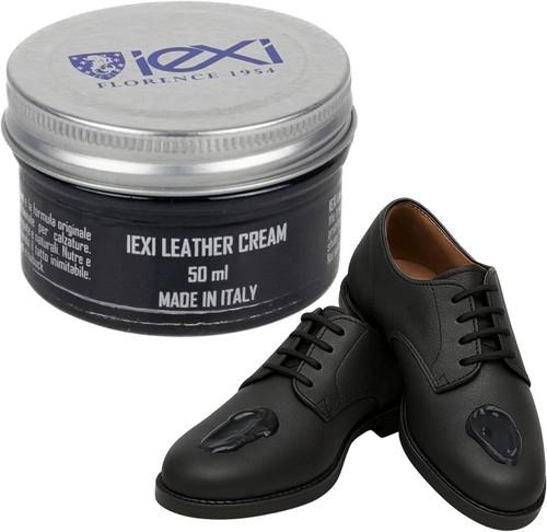 Crema lucida scarpe pelle - lucida, in