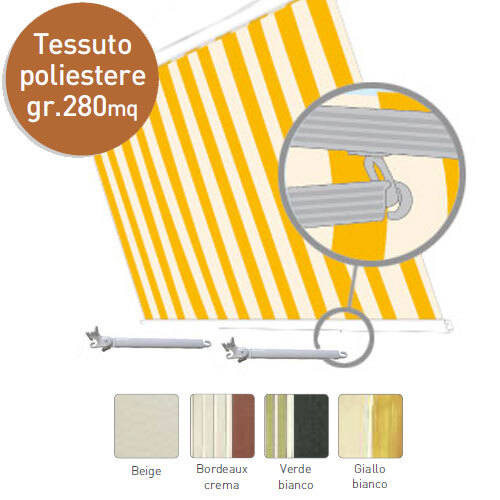 Tenda sole caduta senza - a,