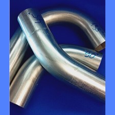 Curve (set di 3 pz) acciaio inox D60 R100, gradi su richiesta Mandrel Bends 3pcs