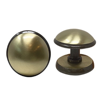 Pomolo portone giada ottone - x,