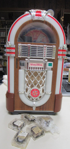 Vintage wurlitzer mini jukebox - vintage,