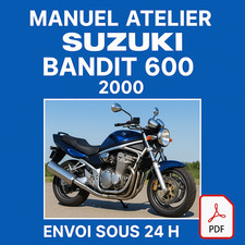 Manuel Atelier Suzuki 600