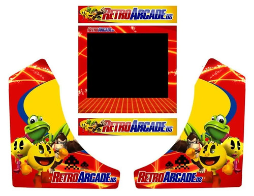 Retro arcade game - game, in