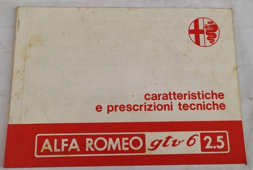Alfa romeo gtv6 5 - gtv6, 2.5