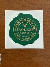 ROLEX STICKER SERVICE