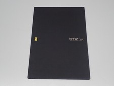 FERRARI 512 TR DEPLIANT BROCHURE PROSPEKT  1991 (A2-7)