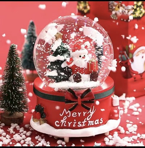 Babbo natale globo neve - globo,