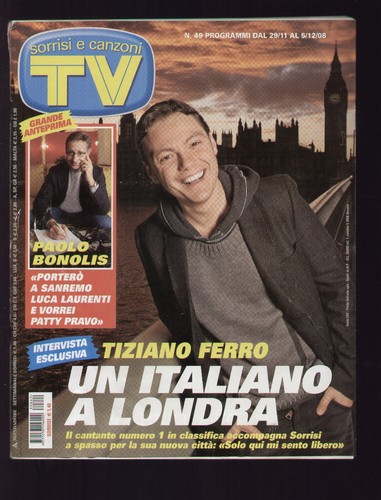Sorrisi 2008 tiziano - sorrisi, 49/2008