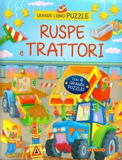 GRANDE LIBRO DEI PUZZLE RUSPE E TRATTORI - JoyBook - Bambini - 2017