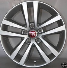 1 CERCHIO IN LEGA FIAT CROMA 7 X 17 " ORIGINALE 735434973 SILVER SEMINUOVO