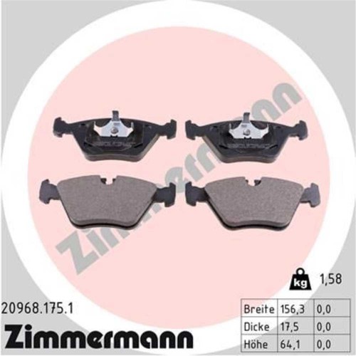 Zimmermann pastiglie freni - pastiglie,