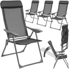 tectake® Set 4 Sedie da