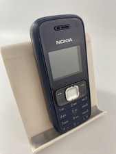Cellulare Nokia 1209 blu scuro arancione rete 4 MB 1,5" incompleto