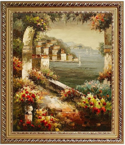 Quadro olio vicolo