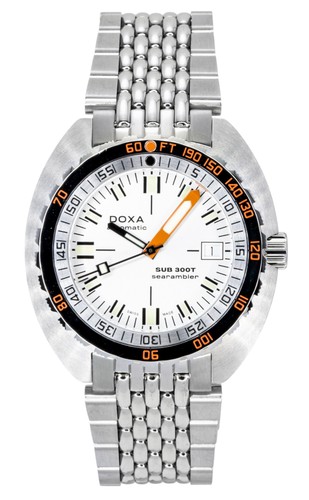 Doxa sub 300 quadrante - quadrante, argento