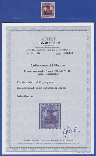 Votazione allenstein 1920 - dt.,