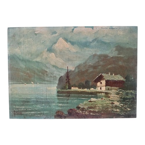 Dipinto quadro paesaggio - *hh*,