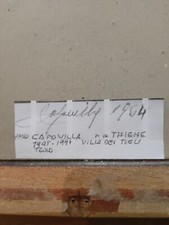 Quadro  Paolo Capovilla  Villa