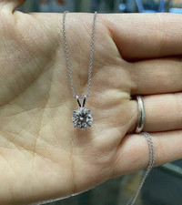 Collana tonda vvs1 - ct,