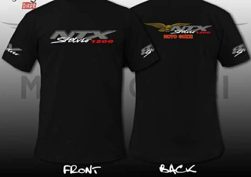Shirt moto guzzi stelvio ntx - moto,