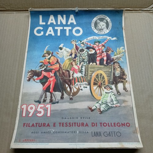 Calendario pubblicitario - pubblicitario,