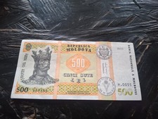 500 lei 2015 Moldavia firma Anca Dragu