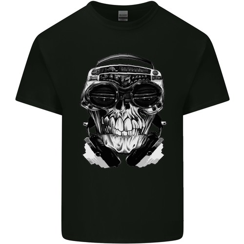 Ghetto blaster skull maglietta - ghetto,