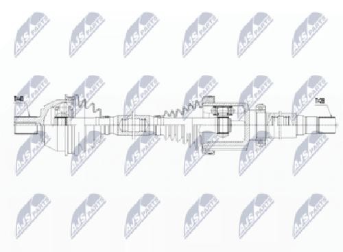Albero motore originale nty - albero,