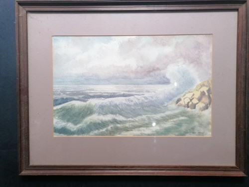 Quadro acquerello vintage